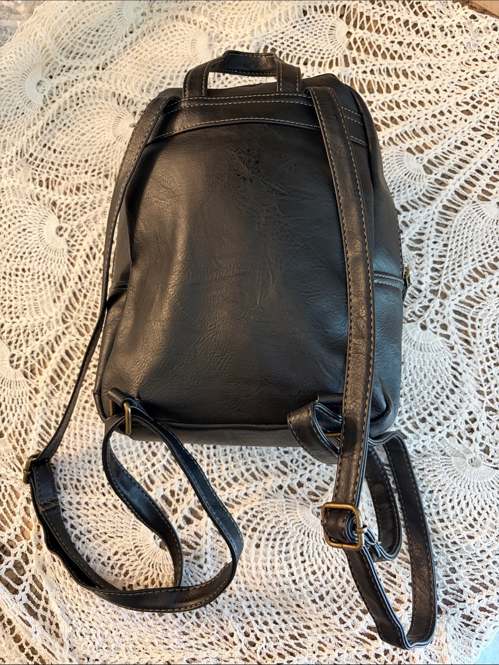 b.o.c. Born Black Faux Leather Mini Backpack - Picture 2 of 10